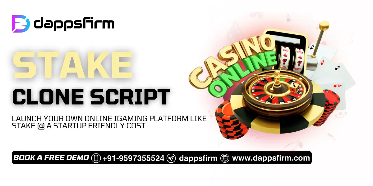 Stake Clone Script - For Launching High-Revenue Driven Crypto Casino Platform